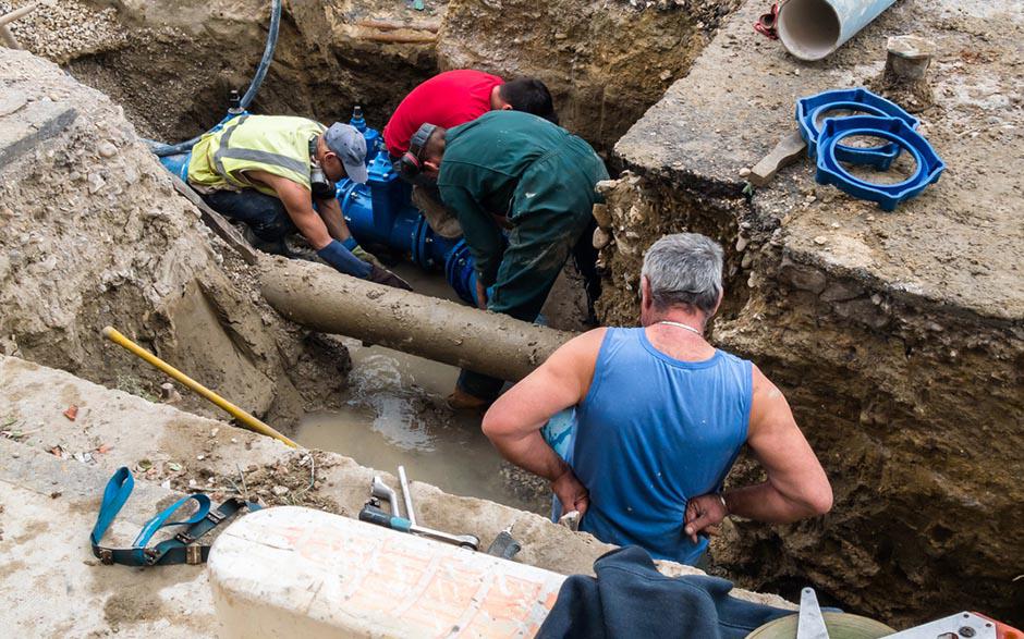 travaux assainissement Villecresnes